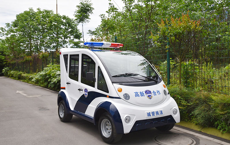 四座封閉電動(dòng)巡邏車(chē)鈑金件